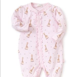 Kissy Kissy Sophie la girafe Print Footie - NB